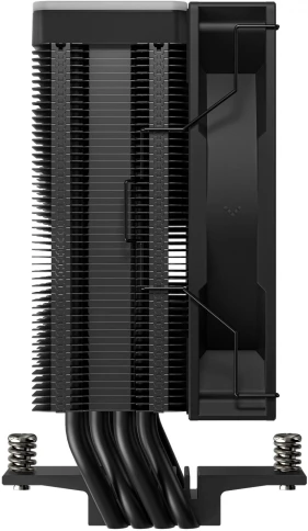 Устройство охлаждения(кулер) Deepcool AG400 Bk V2 ARGB Soc-AM5/AM4/1200/1700/1851 черный 4-pin 31.6dB Al+Cu 220W 643gr Ret (R-AG400-BKAMMN-GJD) фото 5