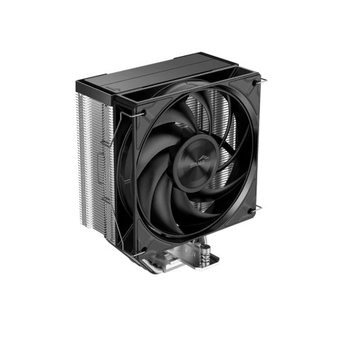 Кулер для процессора/ CPU Cooler SAMA A40P (240W, 4-pin PWM, 152mm, 4x6mm, 1x120mm, 75.2CFM, 29dBA, 2200RPM, S: 1851/1700/1200/115X, AM5/AM4, black/silver) фото 2