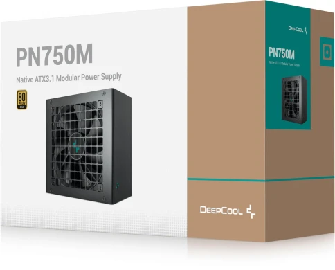 Блок питания Deepcool ATX 750W PN750M V2 Gen.5 80+ gold (20+4pin) APFC 120mm fan 8xSATA RTL [R-PN750M-FC0B-WGEU] фото 10