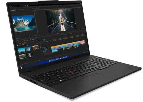 Ноутбук/ Lenovo ThinkPad T16 G3 16" WQUXGA  Intel Core Ultra 7 165H / 32GB / 1TB SSD  / No OS - Black фото 3