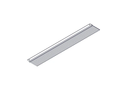 Horizontal bottom seal for cabinets of the Uniprom series, 600 mm wide, 1 pc. фото 9