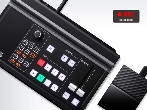 StreamLIVE™ HD Многоканальный AV-микшер StreamLIVE ™ PRO 1x4K + 3x1080p HDMI IN / 2x6,5MIC/ StreamLIVE™ PRO Multi-Channel AV Mixer 1x4K+3x1080p HDMI IN/2x6.5MIC фото 8