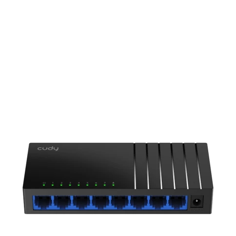 Коммутатор/ 8-Port Gigabit Desktop Switch, 8 10/100/1000M RJ45 Ports, IGMP Snooping, Loop Detection/Prevention, 802.1p/DSCP QoS, Desktop Plastic Case, Power Saving, Plug & Play фото 1