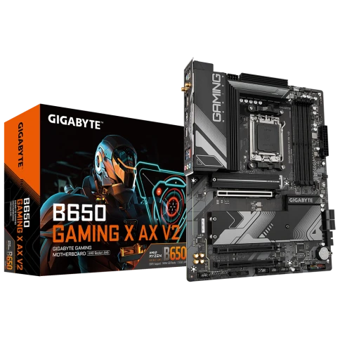 Материнская плата/ MB GIGABYTE AMD B650 sAM5, 4xDDR5(192GB), HDMI 2.1/DP, 1xPCIe 4.0x16, 2xPCIe 3.0x16, 1xLAN (2.5GbE), Wi-Fi, BT, 4xSATA 6Gb/s, 3xM.2, 1xUSB-C, 4xUSB 3.2, 3xUSB 2.0, ATX фото 1