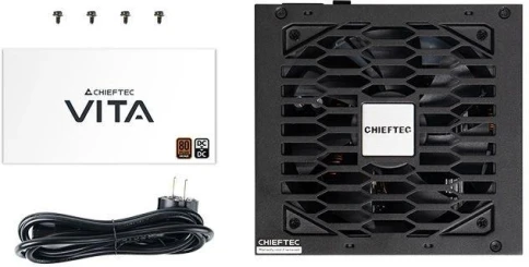Блок питания Chieftec ATX 750W Vita BPX-750-S 80+ bronze (20+4pin) APFC 120mm fan 6xSATA RTL [BPX-750-S] фото 9