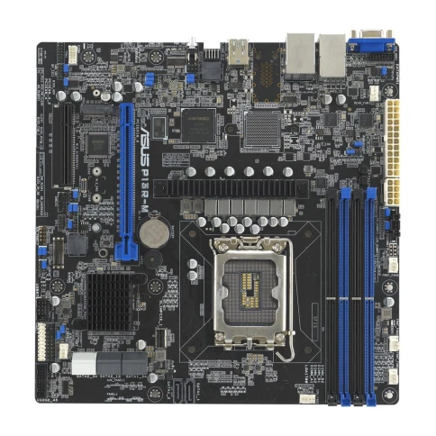 Материнская плата ASUS P13R-M LGA1700 mATX 4xDDR5 PCIEx16 PCIEx8 M.2 VGA 2хGLAN фото 3