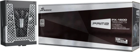Блок питания Seasonic ATX 1600W Prime PX-1600 Gen.5 80+ platinum (20+4pin) APFC 135mm fan 18xSATA Cab Manag RTL [PX-1600 SSR-1600PD2] фото 3