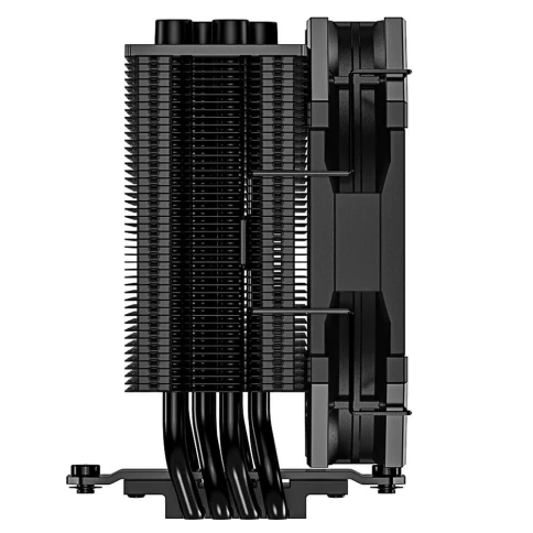 Кулер для процессора ID-COOLING 180W S_MULTI 4pin PWM 12cm fan SE-224-XTS MINI BLACK фото 4
