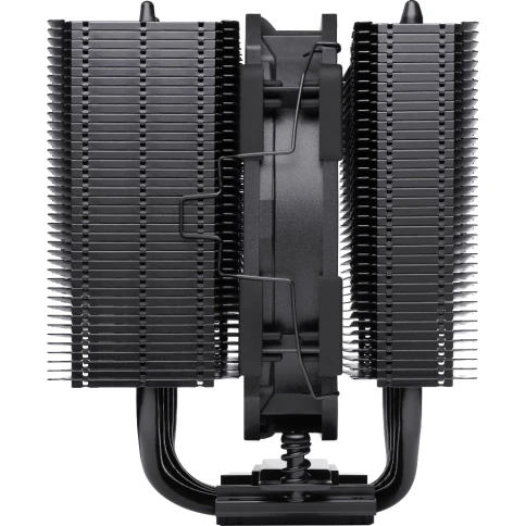 Кулер для процессора/ CPU Cooler Noctua NH-D12L chromax.black (148W, 4-pin PWM, 145mm, Al/Cu, 5x6mm, 1x120mm, 60.1CFM, 22.6dBA, 2000RPM, S: 1851/1700/1200/115X, AM5/AM4, Black) фото 3