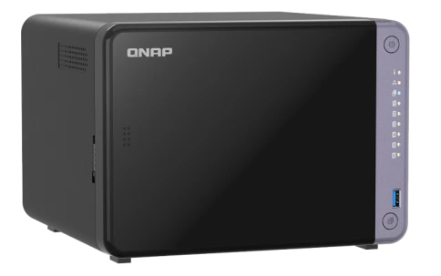 Сетевое хранилище без дисков/ SMB QNAP TS-632X-4G 6-bay 3.5" desktop NAS, AL524 4C 2.0GHz, 4GB DDR4 RAM (max 16GB), 2 x 10GbE SFP+, 2 x 2.5GbE, 1 x PCIe Gen3, 2 x USB 3.2 Gen1 фото 4