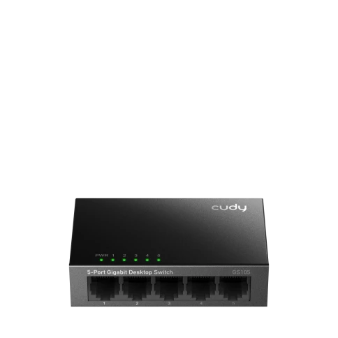 Коммутатор/ 5-Port Gigabit Desktop Switch, 5 10/100/1000M RJ45 Ports, Loop Detection, Desktop Metal Case, Power Saving, Plug & Play, Wall-Mount фото 1