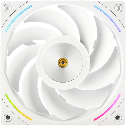Кулер для корпуса/ Case Cooler Thermalright TL-K12RW Reverse (120x120x25mm, 4-pin PWM, ARGB, 69CFM, 27dBA, 2150RPM, White) фото 1