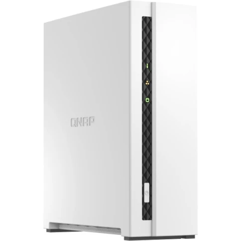 Сетевое хранилище без дисков/ channel QNAP TS-133 NAS 1 HDD tray. ARM 4-core 64-bit ARM Cortex-A55 1.8GHz, ram 2 GB (max), 1x1GbE, 1xUSB 2.0 port,1xUSB 3.2 Gen 1 фото 3
