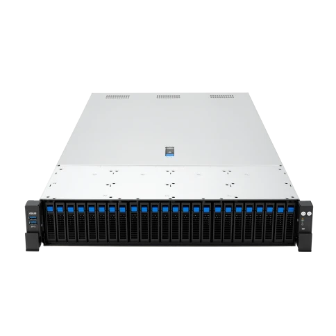 Серверная платформа/ ASUS RS720A-E13-RS24G, 2U, 2x  SP5 (LGA 6096P) TDP 360W, 24x DDR5 6400, 24 x 2.5" hsb NVME, 6 x PCIe gen5 x8, 2x PCIe gen5 x16, 2x OCP3.0 gen5 x16 (SFF), no LAN, 1+1 Redundant 3200W фото 1