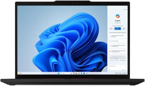 Ноутбук/ Lenovo ThinkPad T14 G5 14.0" WUXGA Touch IPS AG 400nits, AMD Ryzen 7 PRO 8840U,32GB DDR5, 512GB SSD M.2, AMD Radeon 780M Graphics,5M+IRCam, Qualcomm Wi-Fi 6E NFA725A+BT5.3, Wired Ethernet, 4 Cell 52.5Whr, BKLT KB ENG, Win 11 Pro, 1 Year, Bla фото 2
