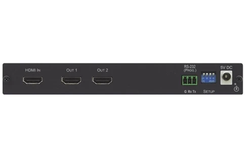 Усилитель-распределитель 1:2 HDMI UHD; поддержка 4K60 4:4:4, HDMI 2.0 [10-804080190] фото 3
