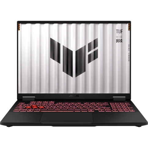 Ноутбук/ ASUS TUF A16 FA608UHI-TU128 16"(1920x1200 (матовый, 144Hz) IPS)/AMD Ryzen 7  260(2.4Ghz)/16384Mb/512PCISSDGb/noDVD/Ext:nVidia GeForce RTX 5050(8192Mb)/Cam/BT/WiFi/90WHr/war 1y/2.2kg/Jaeger Gray/DOS фото 1