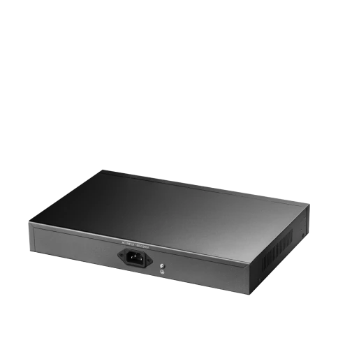 Коммутатор/ 24-10/100/1000 BASE-T Gigabit ports, 2-Port 10/100/1000 BASE-T Gigabit Uplink ports, 2-1000 BASE-X SFP Slot, 24-port IEEE 802.3at PoE+ Injector, 300 watts total Power budget, Supports PoE power up to 30W for each PoE port, Extend Mode (Transmi фото 3