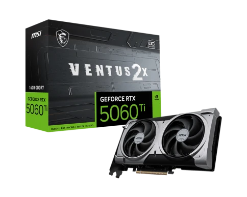Видеокарта/ GeForce RTX 5060 Ti 16G VENTUS 2X OC PLUS фото 1