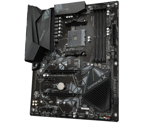 Материнская плата/ MB GIGABYTE AMD B550 sAM4, 4xDDR4(128GB), DVI-D/HDMI 2.1, 1xPCIe 4.0x16, 1xPCIe 3.0x16, 3xPCIe 3.0, 1xLAN, 4xSATA 6Gb/s, 2xM.2, 4xUSB 3.2, 2xUSB 2.0, 1xPS/2, ATX фото 4