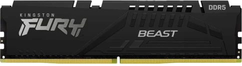 Память оперативная/ Kingston 32GB 6000MT/s DDR5 CL36 DIMM FURY Beast Black фото 1