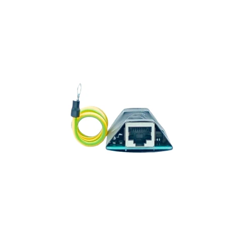 Бескорпусное устройство грозозащиты линий Ethernet + PoE на 1 канал/ Бескорпусное устройство грозозащиты линий Ethernet + PoE на 1 канал (УЗИП). Класс II. Защищает PoE оборудование, подключенное к линиям Ethernet от наведенного напряжения высоких энергий. фото 3
