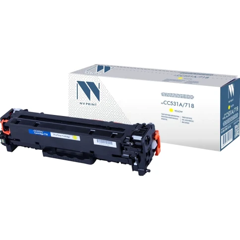 -/ Тонер-картридж NVP NV-CC532A/NV-718 Yellow универсальные для HP/Canon Color LaserJet CP2024/ CP2024n/ CP2024dn/ CP2025/ CP2025n/ CP2025dn/ CP2026/ CP2026n/ CP2026dn/ CP2027/ CP2027n/ CP2027dn/ LBP 7200 i-Sensys 7200cdn/ 7210/ 7210Cdn/ 7660/ 7660Cdn/ 76 фото 2