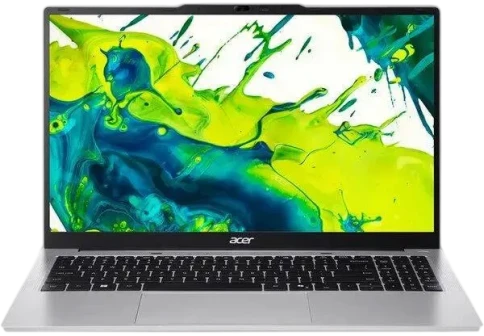 Ноутбук/ ACER Aspire Lite AL15-44P-R01T 15.6"(1920x1080 (матовый) IPS)/AMD Ryzen 5 7430U(2.3Ghz)/16384Mb/512PCISSDGb/noDVD/Int:AMD Vega/Cam/BT/WiFi/50WHr/war 1y/1.5kg/Iron/NoOS фото 1