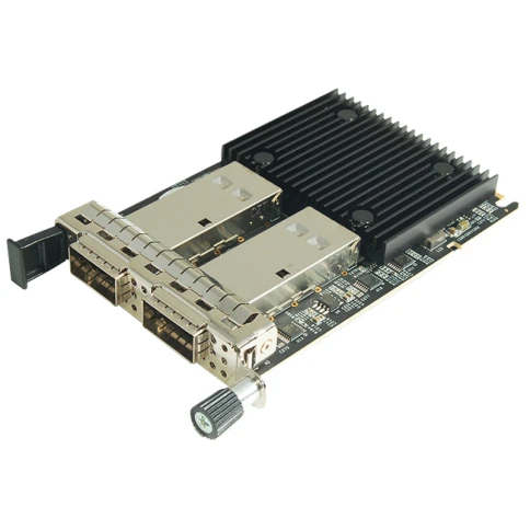 Сетевая карта/ 100G Dual Port QSFP28 OCP3.0 Ethernet Adapter with Intel E810-CAM2 Chipset фото 1