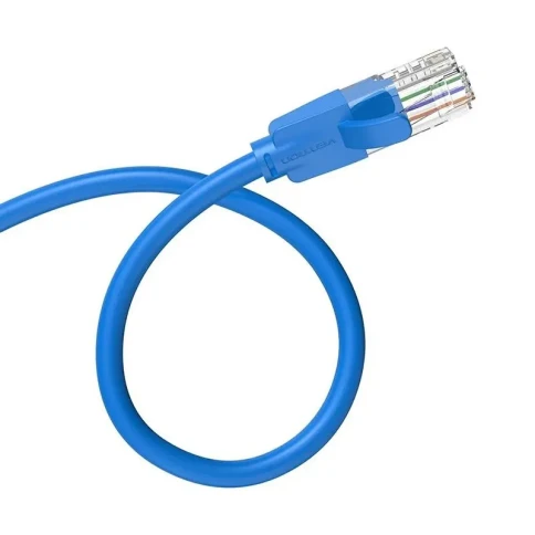 Патч-корд Vention прямой UTP cat.6, RJ45 - 3м. Синий фото 1
