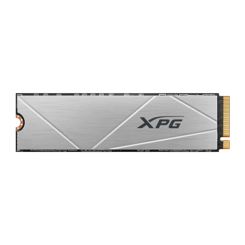 Твердотельный накопитель/ ADATA SSD GAMMIX S60 BLADE, 2048GB, M.2(22x80mm), NVMe, PCIe 4.0 x4, 3D NAND, R/W 5000/4200MB/s, IOPs -/-, TBW 450, DWPD 0.12, with HeatSink (5 лет) фото 1