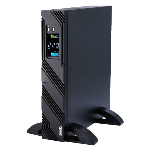 ИБП SPR-1500, линейно-интерактивный, 1500 ВA, 1200 Вт, LCD, Rack/Tower, 8 розеток IEC320 C13 с резервным питанием, USB, RS-232, слот под SNMP карту, защита RJ45, ШхГхВ 428x453x84 мм, 20.5 кг/ UPS POWERCOM SPR-1500, line-interactive, 1500 VA, 1200 W, LCD, фото 2