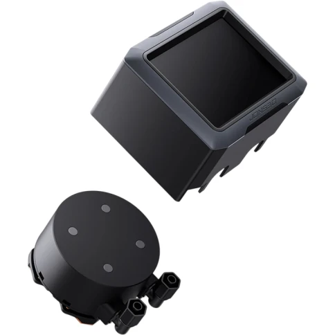 Система жидкостного охлаждения/ Water Cooling System JONSBO TF3-360SCB Black (320W, 360mm, LED, Black, ARGB/ Fans: 3x120mm, 62.4CFM, 37.3dBA, 2400RPM/ Pump height 63mm, 30dBA, 2500RPM, Rad thickness 27mm/ S: 1851, 1700, 1200, 115X, 2011, 1366, AM5, AM4) фото 4
