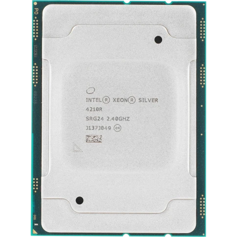 Процессор/ CPU LGA3647 Intel Xeon Silver 4210R (Cascade Lake, 10C/20T, 2.4/3.2GHz, 13.75MB, 100W) OEM (clean pulled) фото 1