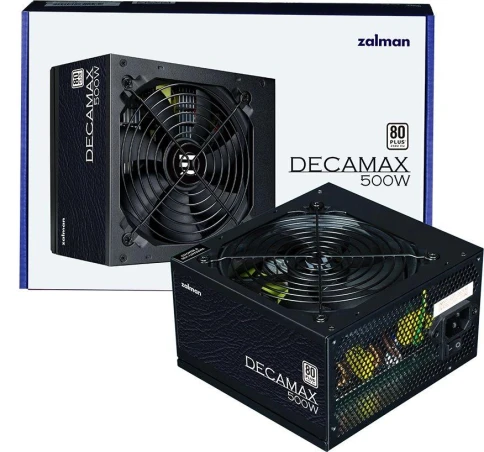 Блок питания Zalman ATX 500W ZM500-LX3 80+ (20+4pin) APFC 120mm fan 4xSATA RTL [ZM500-LX3] фото 7