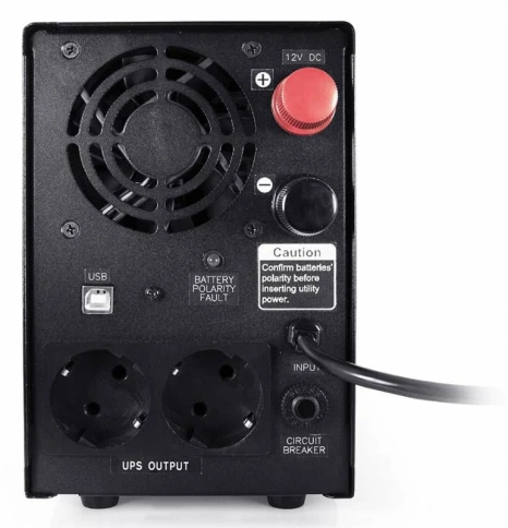 Источник бесперебойного питания/ Powercom UPS Infinity INF-800, black, 800VA/480Wt фото 7