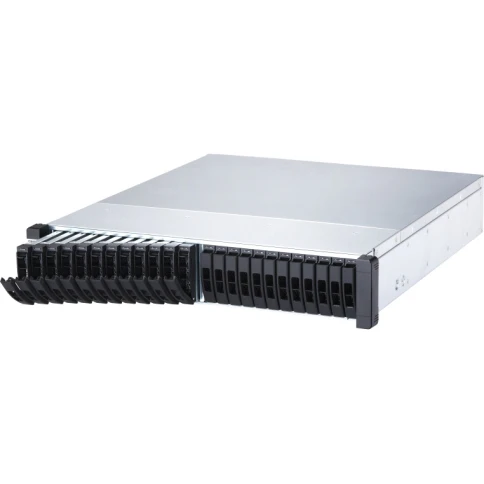 Сетевое хранилище без дисков/ Enterprise QNAP ES2486dc-2142IT-96G NAS two controllers, 24 2.5 "SAS 12/6 Gb / s bays, rack-mount, 2 power supplies. Intel Xeon D-2142IT, 48 GB DDR4 on each controller. RAIL KIT included. фото 4