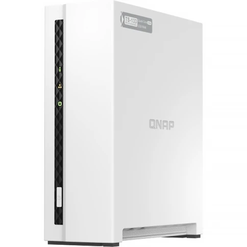 Сетевое хранилище без дисков/ channel QNAP TS-133 NAS 1 HDD tray. ARM 4-core 64-bit ARM Cortex-A55 1.8GHz, ram 2 GB (max), 1x1GbE, 1xUSB 2.0 port,1xUSB 3.2 Gen 1 фото 5
