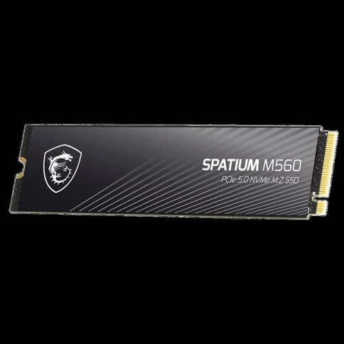 MSI SSD SPATIUM M560, 2000GB, M.2(22x80mm), NVMe, PCIe 5.0 x4, 3D TLC, R/W 10300/8700, IOPs 1 300 000/1 400 000,TBW 1200, DWPD 0.66 (5 лет) фото 3