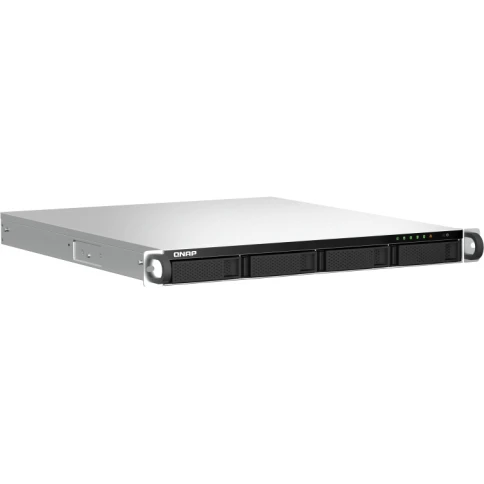 Сетевое хранилище без дисков/ SMB QNAP TS-464U-8G NAS 4 HDD trays, rackmount 1U, 1 PSU. 4-core Intel Celeron N5105/N5095 2.0-2.9 GHz, 8 GB RAM MAX, 2x2.5GbE, 2xUSB 3.2 Gen 2 (10Gbps), 2xUSB 2.0, 1xHDMI, PCIe Gen 3 x2 , W/o rail kit RAIL-B02 фото 2