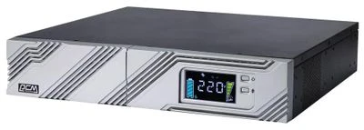 Источник бесперебойного питания Powercom Smart King RT SRT-2000A LCD 1800Вт 2000ВА черный фото 1