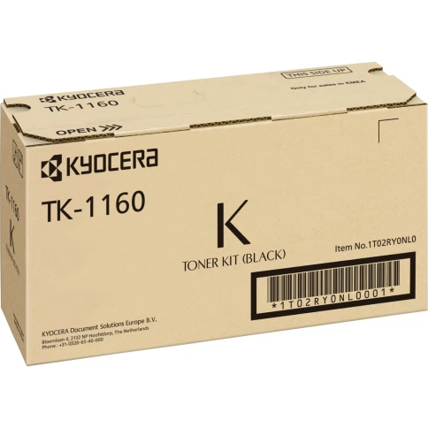 тонер-картридж Kyocera TK-1160/ Toner Cartridge Kyocera TK-1160 7200 pages for P2040dn/P2040dw фото 3