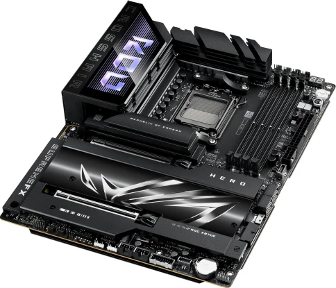 Материнская плата ASUS ROG CROSSHAIR X870E HERO SocketAM5 AMD X870 4xDDR5 ATX AC`97 8ch(7.1) 5Gigabit + 2.5Gigabit Ethernet RAID+HDMI [ROG CROSSHAIR X870E HERO] фото 7