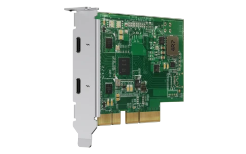 Карта расширения/ QNAP QXP-T32P Dual Port Thunderbolt 3 Adapter, 2 Thu фото 1