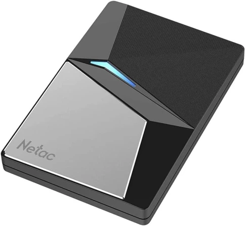 Накопитель SSD Netac USB-C 960Gb NT01Z7S-960G-32BK Z7S 2.5" черный фото 2