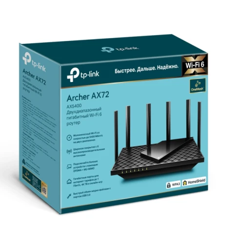 Маршрутизатор/ AX5400 Dual-Band Wi-Fi 6 Router фото 4