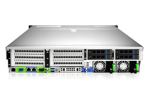Серверная платформа/ Gooxi SL201-D12R-G3 2u 12bays server ,based on Ice lake 2xPCIe 4.0x16; 4xPCIe 4.0x8  2x 2.5" rear SAS/SATA 2x 2.5" rear NVMe 1300W 1+1 PSU EU power cables фото 3