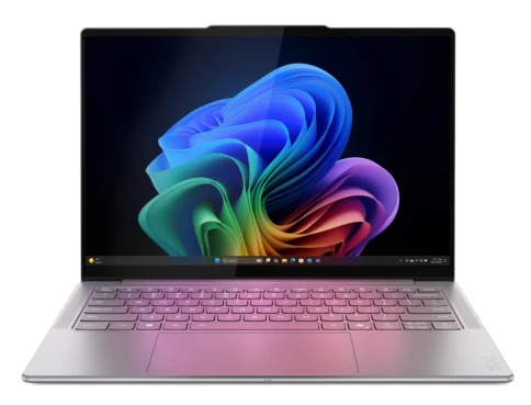 Ноутбук/ Lenovo Yoga Slim 7 14ILL10 14"(2880x1800 OLED)/Intel Core Ultra 7 256V(2.2Ghz)/16384Mb/1024PCISSDGb/noDVD/Int:Intel Arc Graphics 140V/Cam/BT/WiFi/70WHr/war 1y/1.19kg/luna grey/Win11Home + 65W, RU kbd фото 2