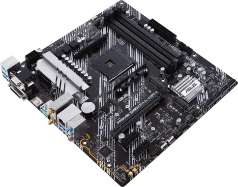 Материнская плата ASUS PRIME B550M-A WIFI II Soc-AM4 AMD B550 4xDDR4 mATX AC`97 8ch(7.1) GbLAN RAID+VGA+DVI+HDMI [PRIME B550M-A WIFI II] фото 5