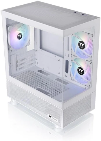 Корпус Thermaltake View 170 TG ARGB белый mATX 5x120mm 2x140mm 1x200mm 2xUSB3.0 audio bott PSU [CA-1Z4-00M6WN-00] фото 5